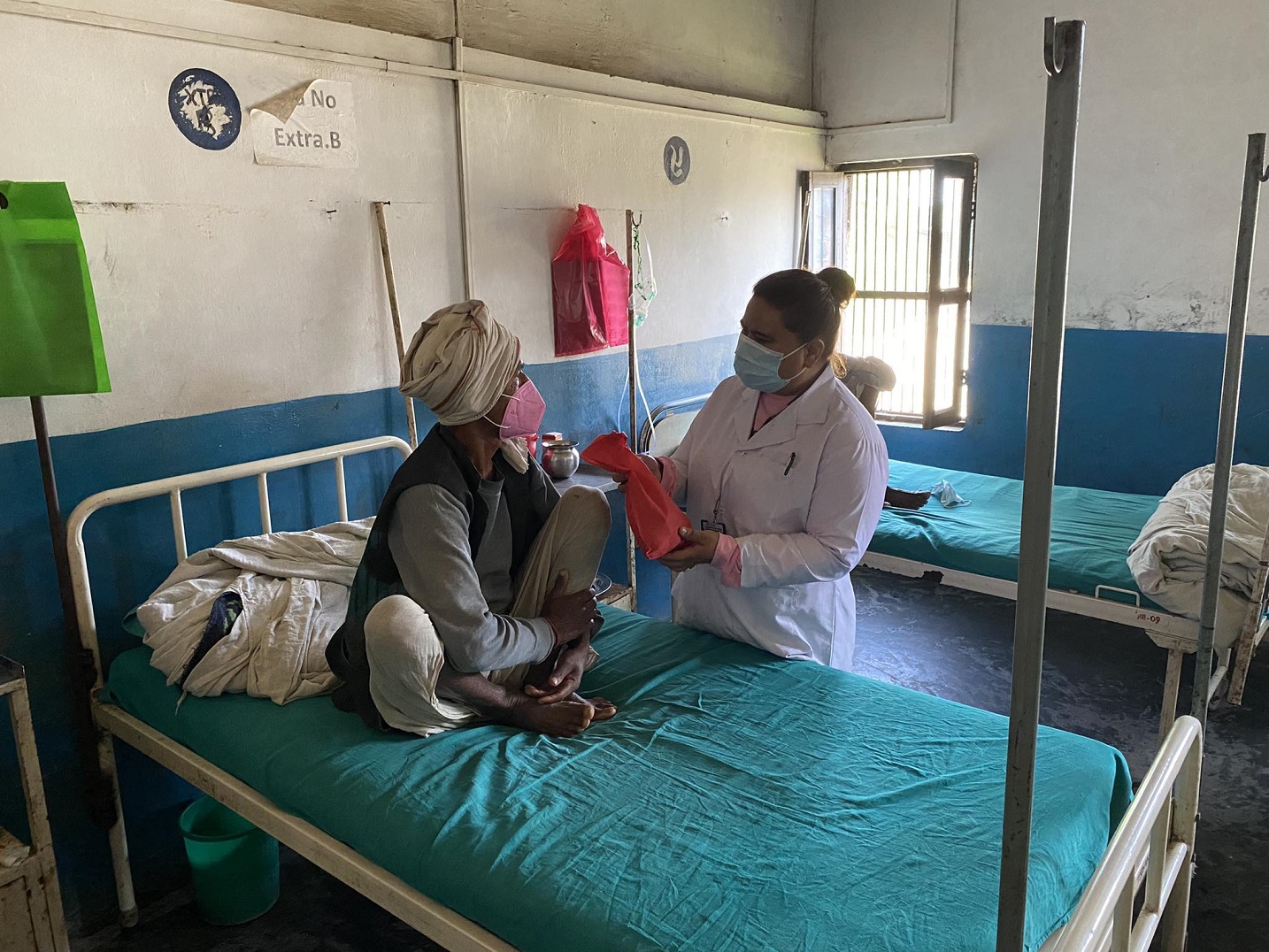 Fruits distribution in TB Day